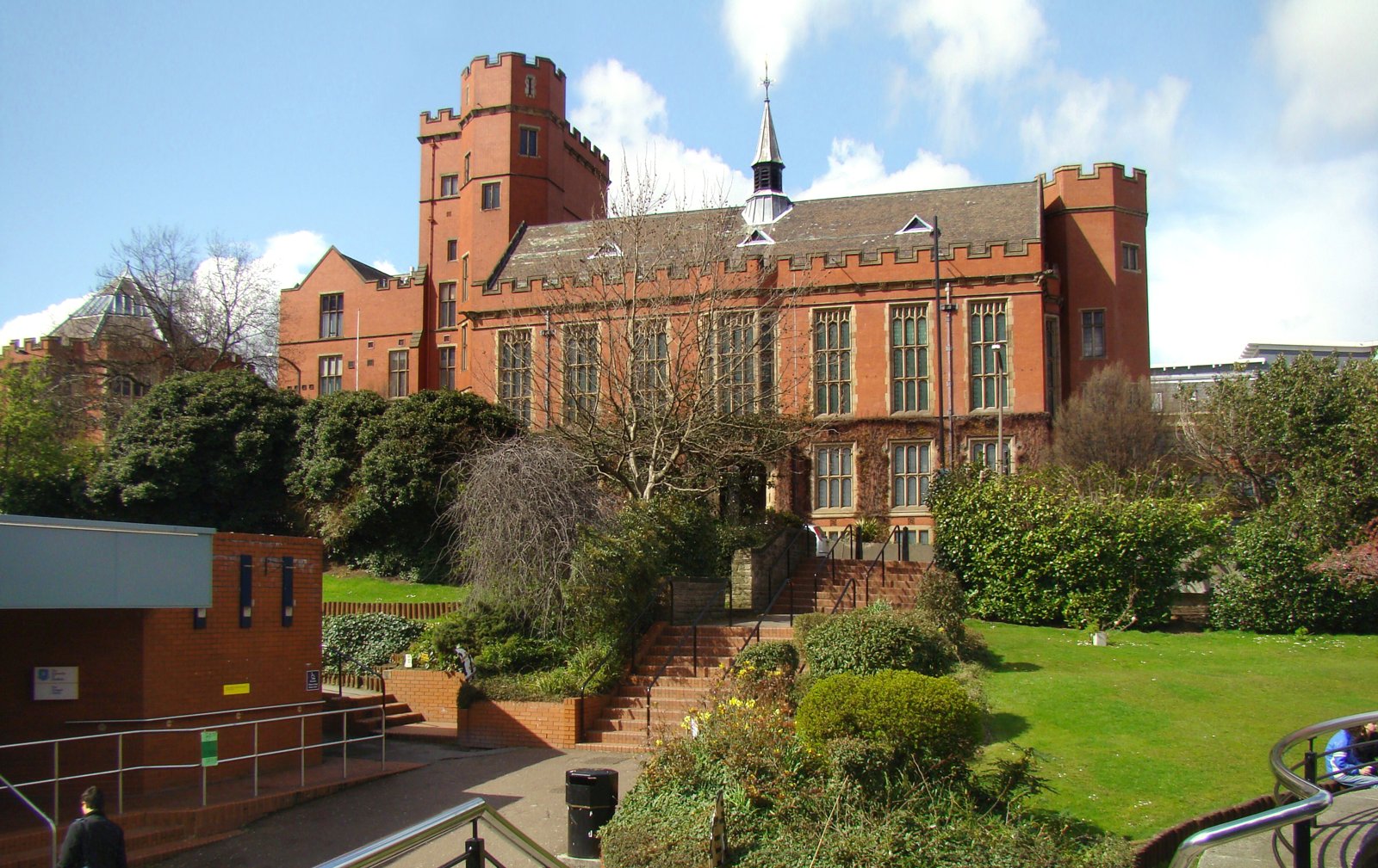 Firth Court, University of Sheffield - Western Bank landmark next to the Medical School and Royal Hallamshire Hospital