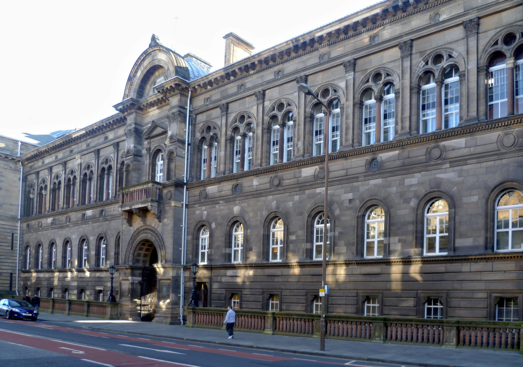 Edinburgh Medical School building on Teviot Place, University of Edinburgh
